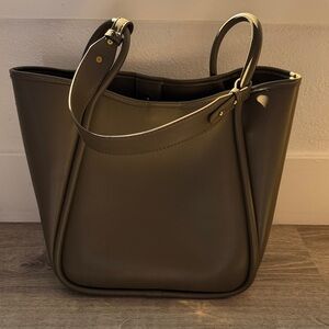 Elegant Olive Green Tote Bag